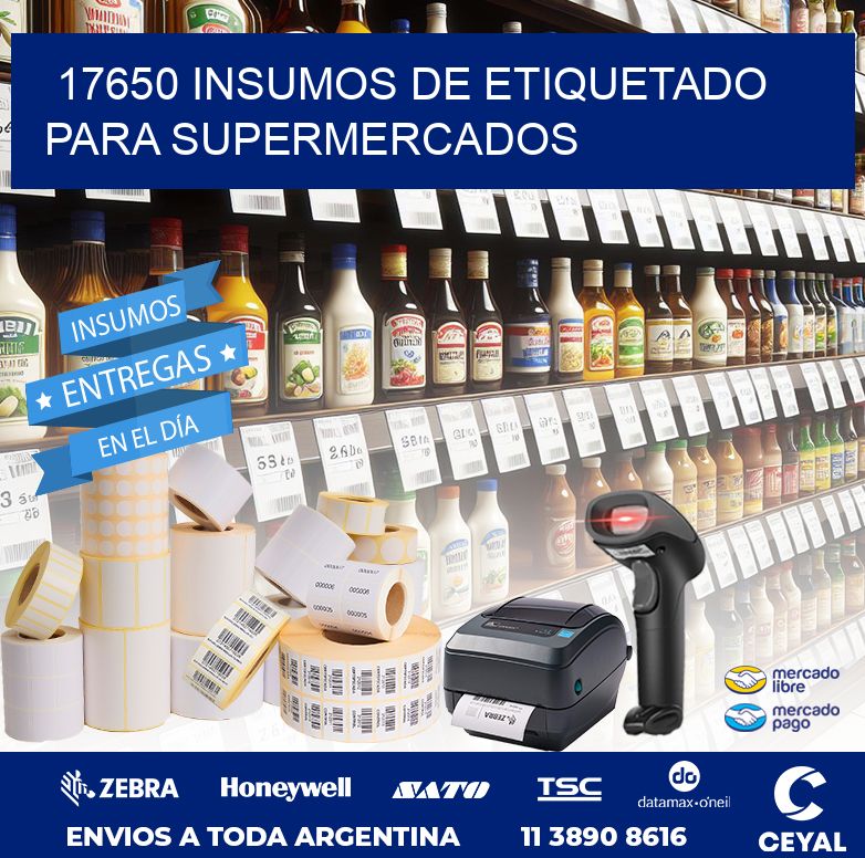 17650 INSUMOS DE ETIQUETADO PARA SUPERMERCADOS