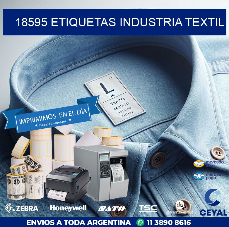 18595 ETIQUETAS INDUSTRIA TEXTIL