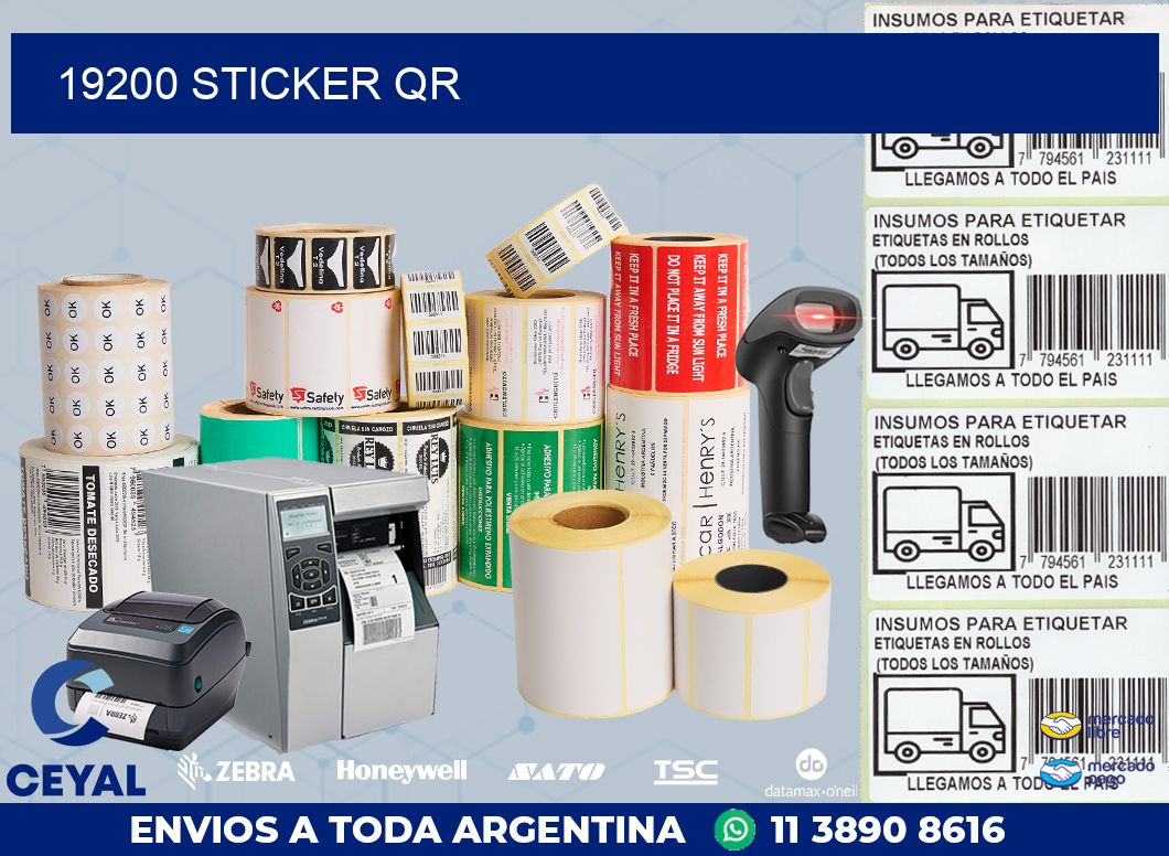 19200 STICKER QR