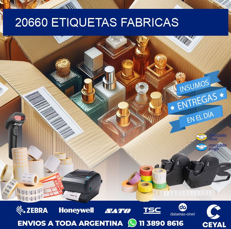 20660 ETIQUETAS FABRICAS