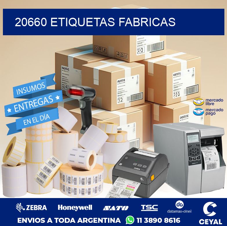 20660 ETIQUETAS FABRICAS