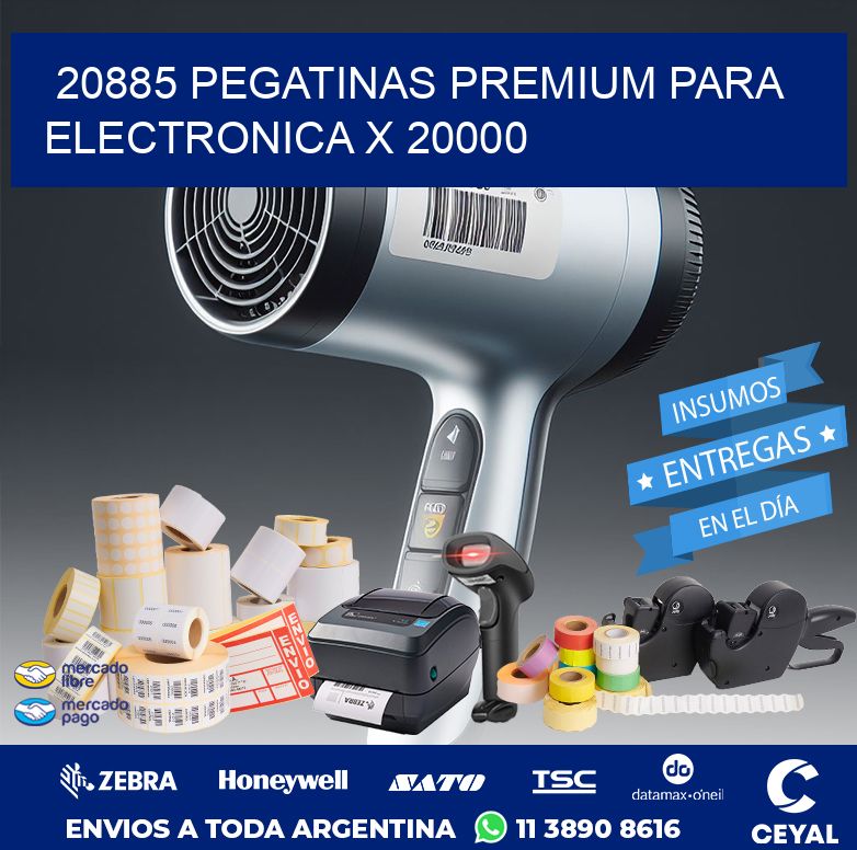 20885 PEGATINAS PREMIUM PARA ELECTRONICA X 20000