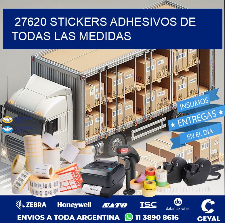 27620 STICKERS ADHESIVOS DE TODAS LAS MEDIDAS