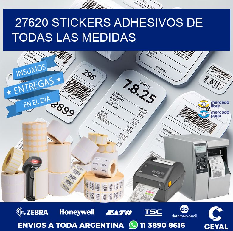 27620 STICKERS ADHESIVOS DE TODAS LAS MEDIDAS