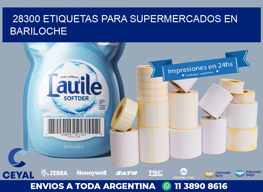 28300 ETIQUETAS PARA SUPERMERCADOS EN BARILOCHE