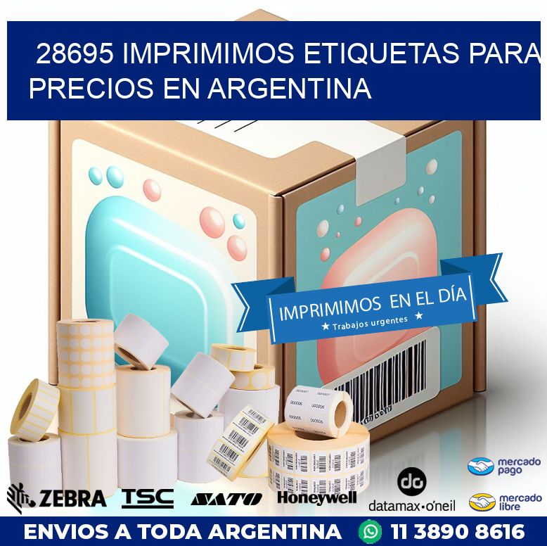 28695 IMPRIMIMOS ETIQUETAS PARA PRECIOS EN ARGENTINA