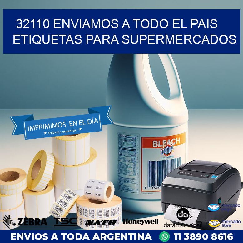 32110 ENVIAMOS A TODO EL PAIS ETIQUETAS PARA SUPERMERCADOS