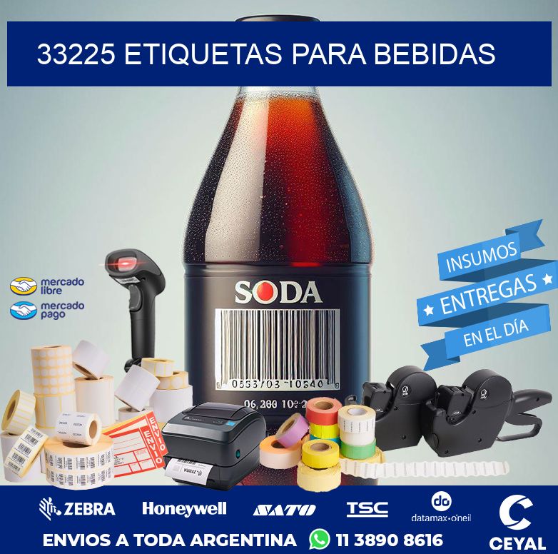 33225 ETIQUETAS PARA BEBIDAS