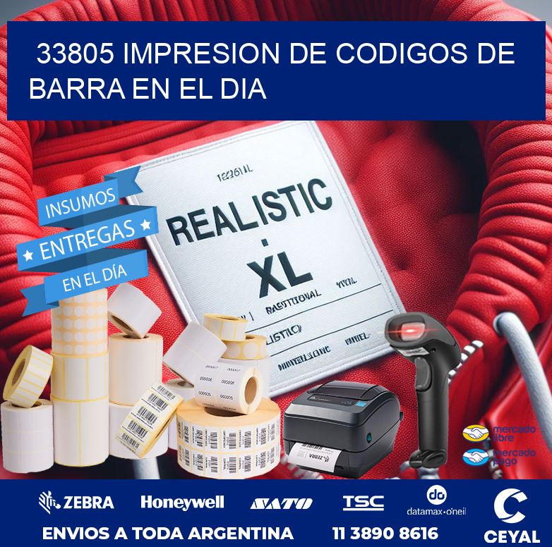 33805 IMPRESION DE CODIGOS DE BARRA EN EL DIA
