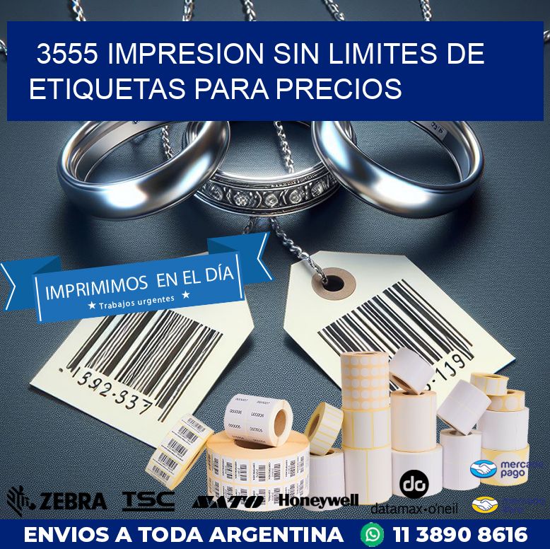 3555 IMPRESION SIN LIMITES DE ETIQUETAS PARA PRECIOS
