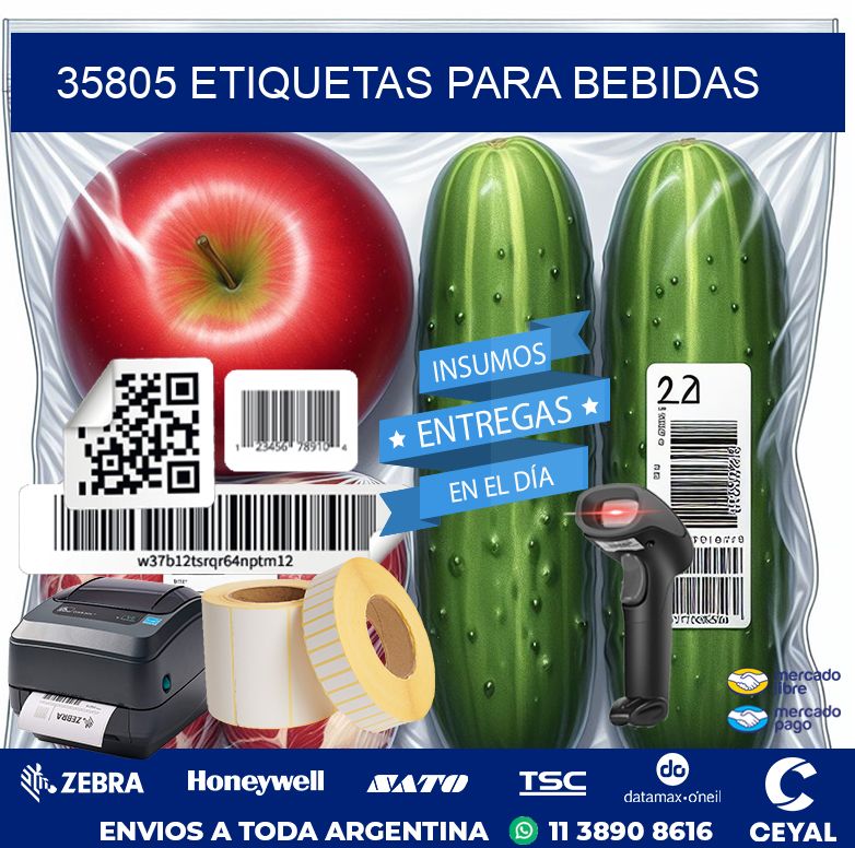 35805 ETIQUETAS PARA BEBIDAS