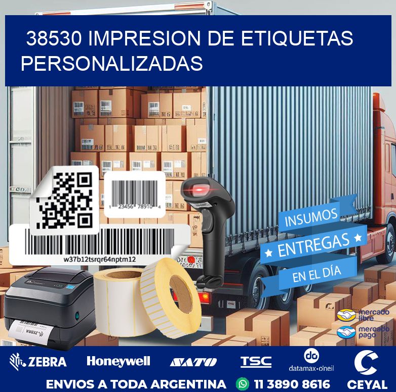 38530 IMPRESION DE ETIQUETAS PERSONALIZADAS