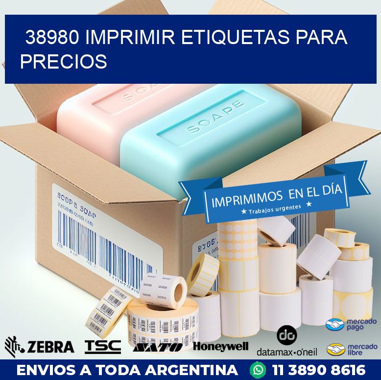 38980 IMPRIMIR ETIQUETAS PARA PRECIOS