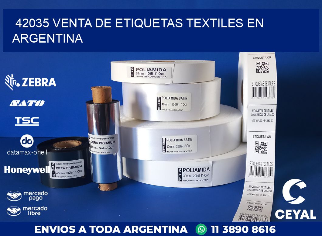 42035 VENTA DE ETIQUETAS TEXTILES EN ARGENTINA