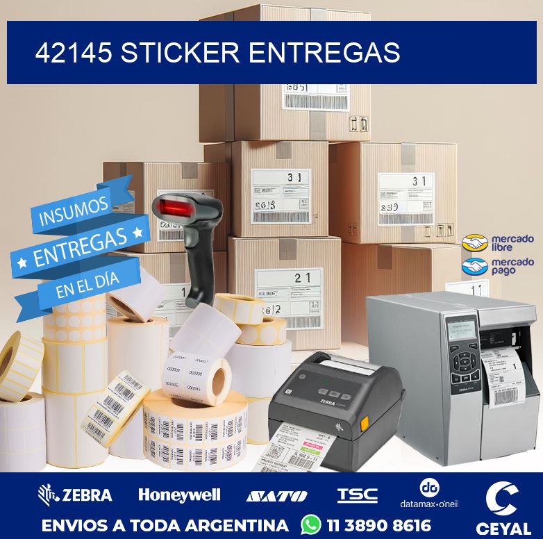 42145 STICKER ENTREGAS