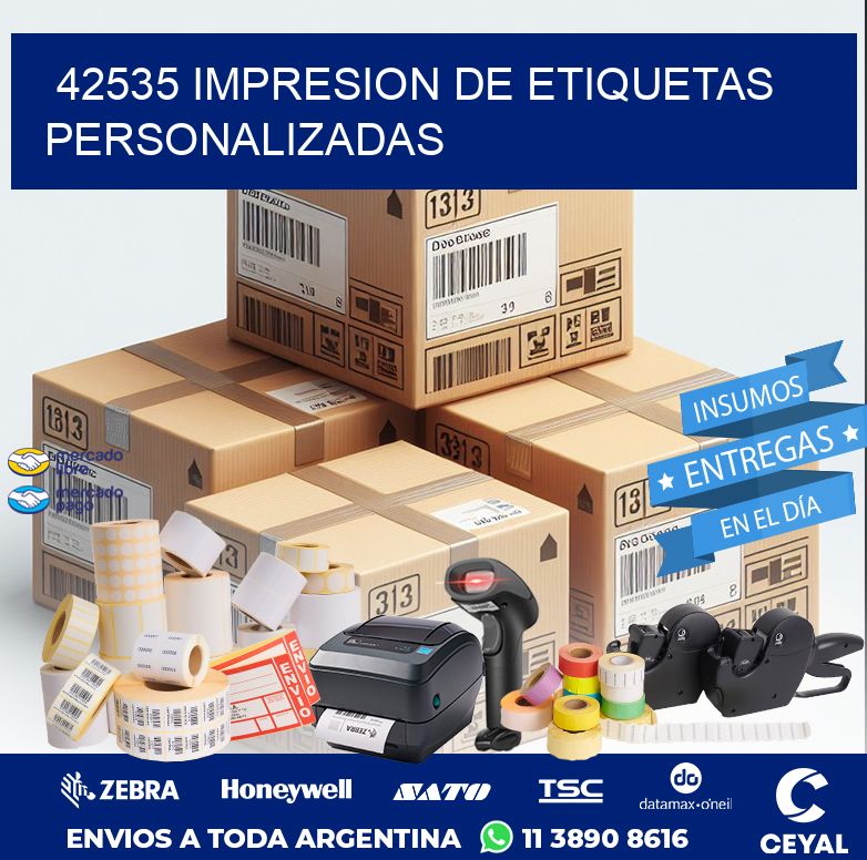 42535 IMPRESION DE ETIQUETAS PERSONALIZADAS
