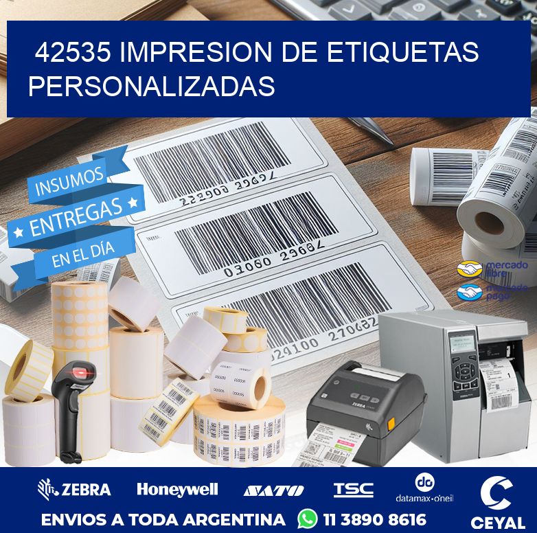 42535 IMPRESION DE ETIQUETAS PERSONALIZADAS