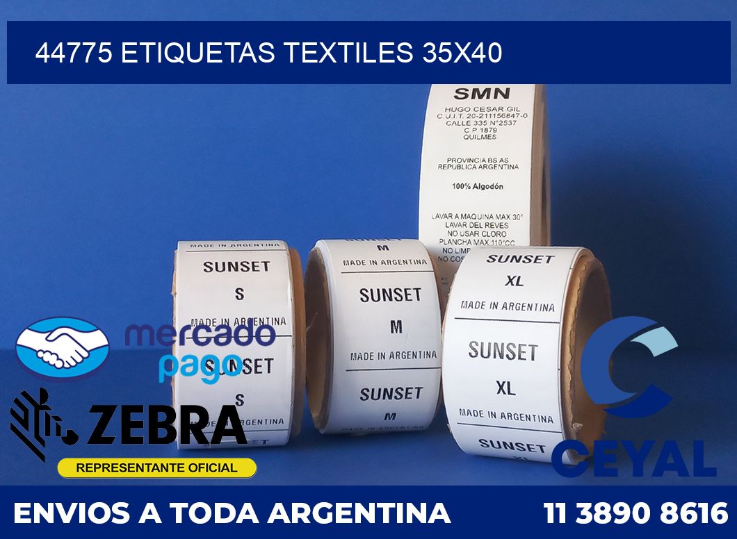 44775 ETIQUETAS TEXTILES 35X40