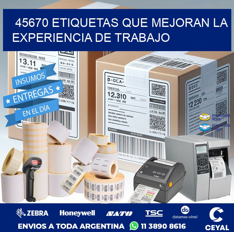45670 ETIQUETAS QUE MEJORAN LA EXPERIENCIA DE TRABAJO