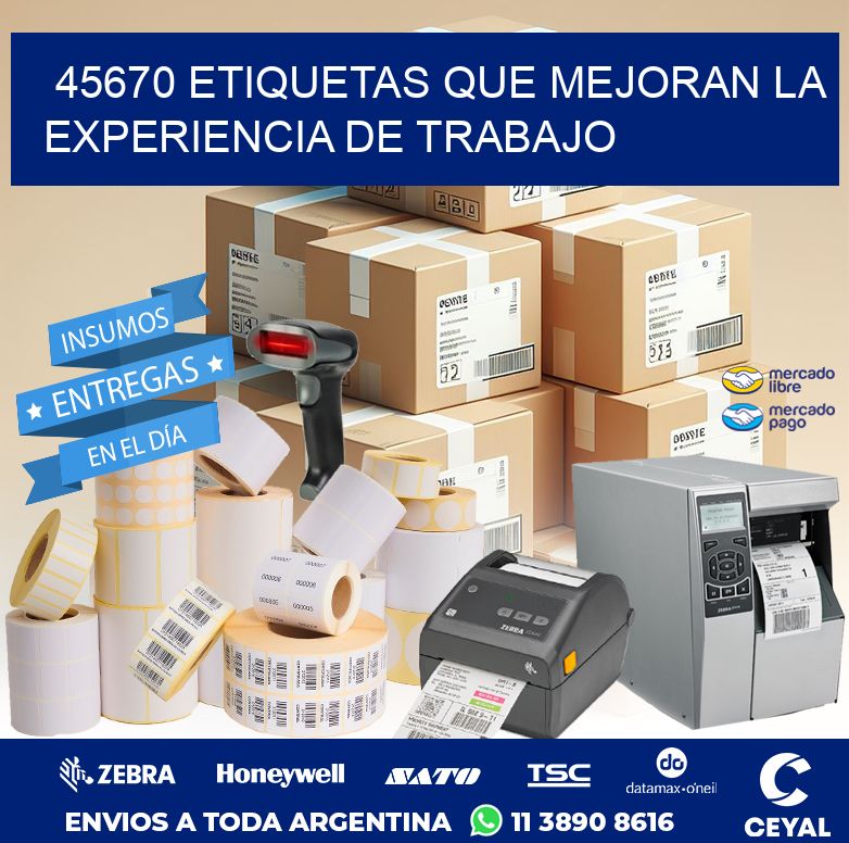 45670 ETIQUETAS QUE MEJORAN LA EXPERIENCIA DE TRABAJO