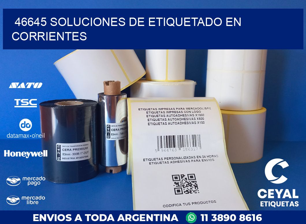 46645 SOLUCIONES DE ETIQUETADO EN CORRIENTES