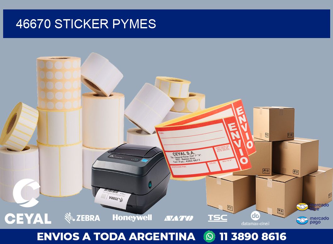 46670 STICKER PYMES
