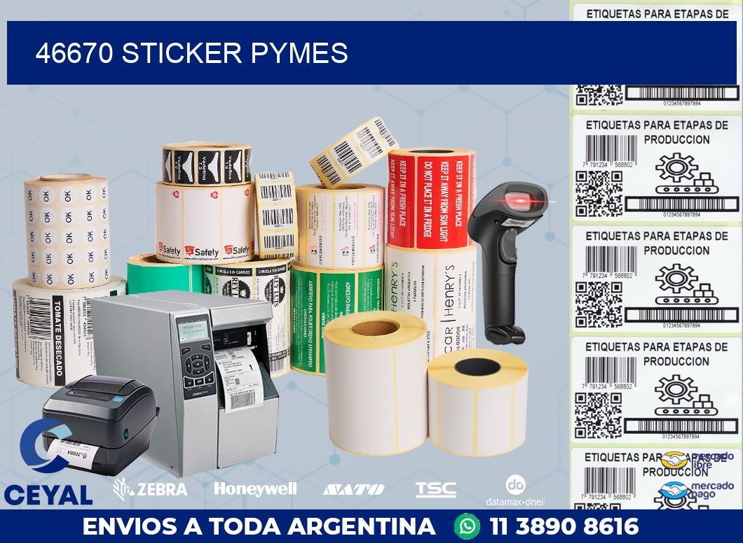 46670 STICKER PYMES