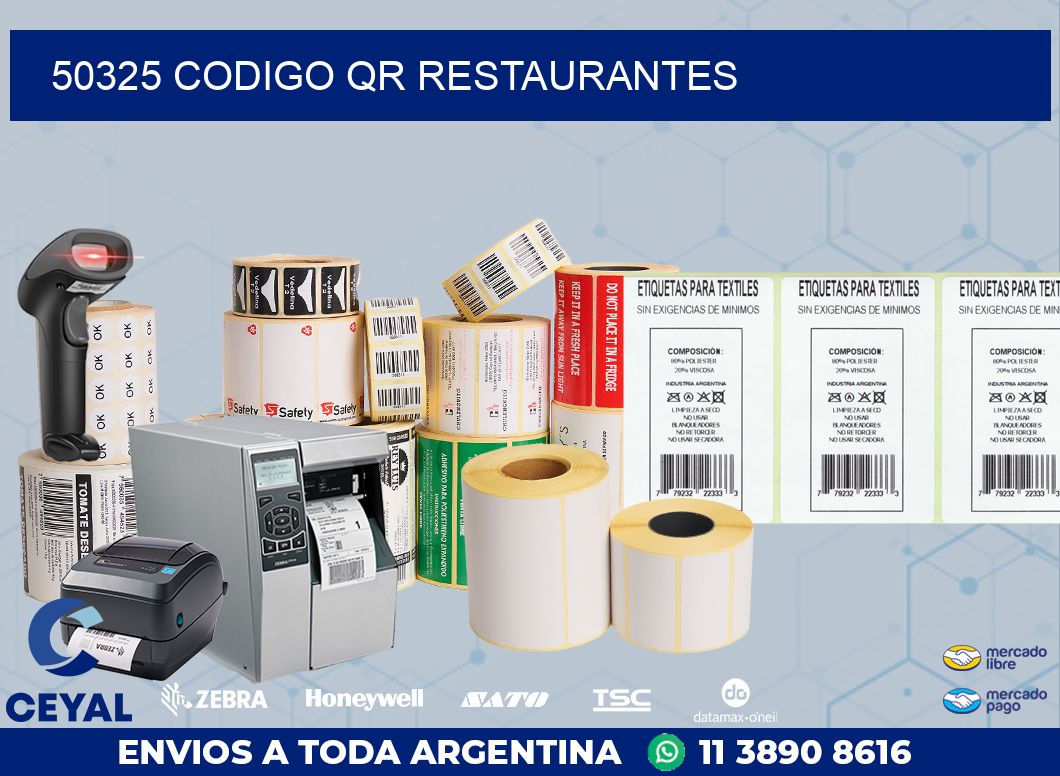 50325 CODIGO QR RESTAURANTES