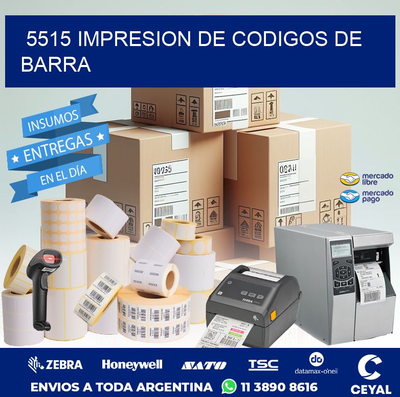 5515 IMPRESION DE CODIGOS DE BARRA