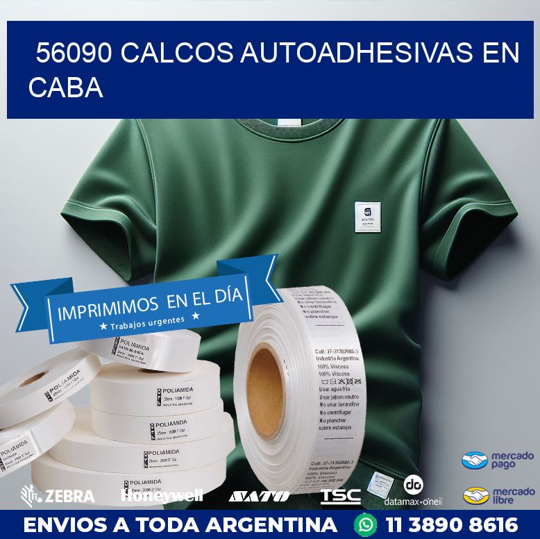 56090 CALCOS AUTOADHESIVAS EN CABA
