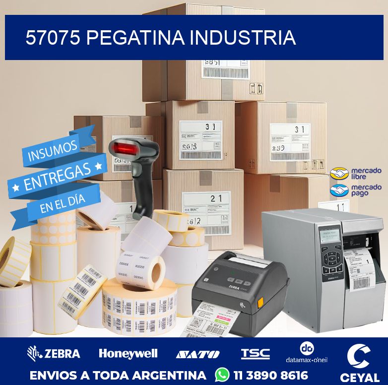 57075 PEGATINA INDUSTRIA