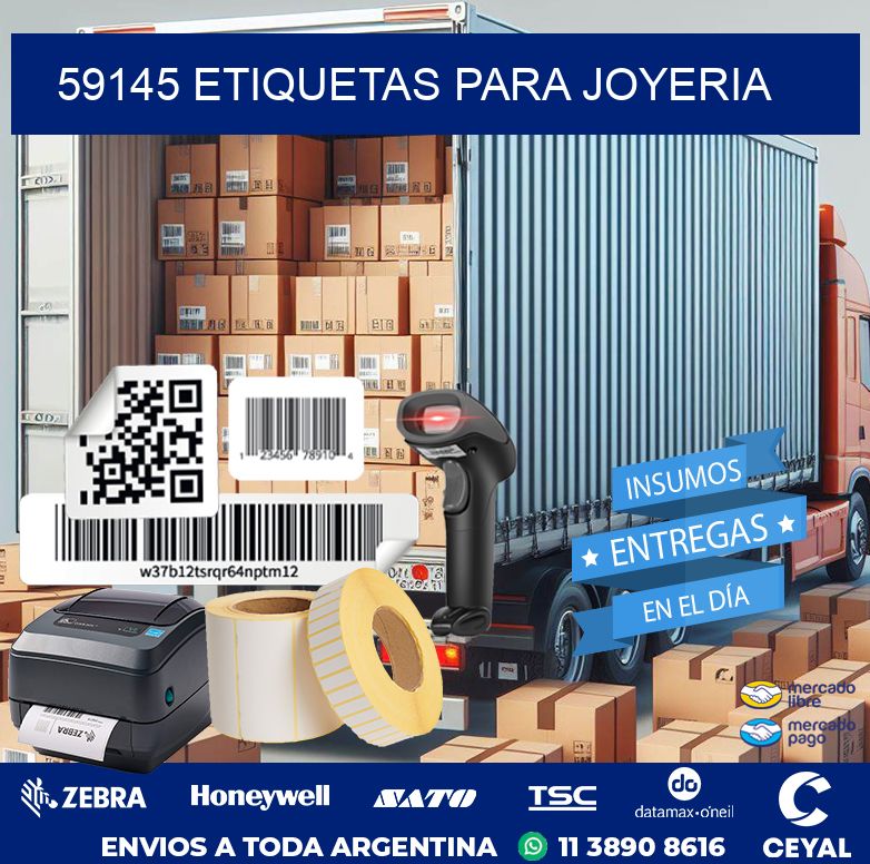 59145 ETIQUETAS PARA JOYERIA