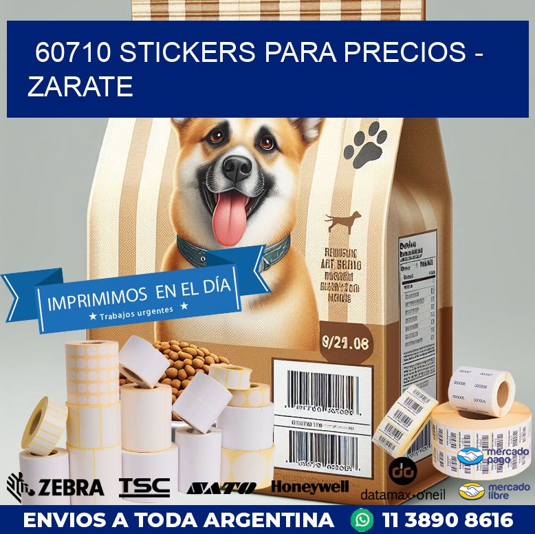 60710 STICKERS PARA PRECIOS – ZARATE