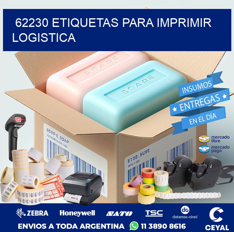 62230 ETIQUETAS PARA IMPRIMIR LOGISTICA