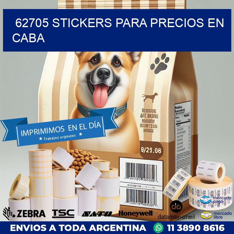 62705 STICKERS PARA PRECIOS EN CABA