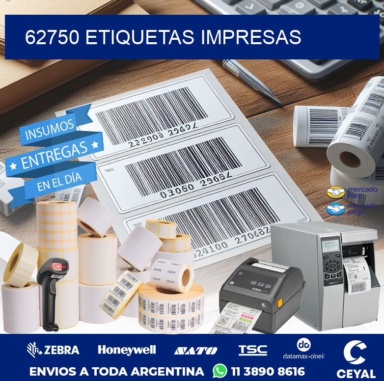 62750 ETIQUETAS IMPRESAS