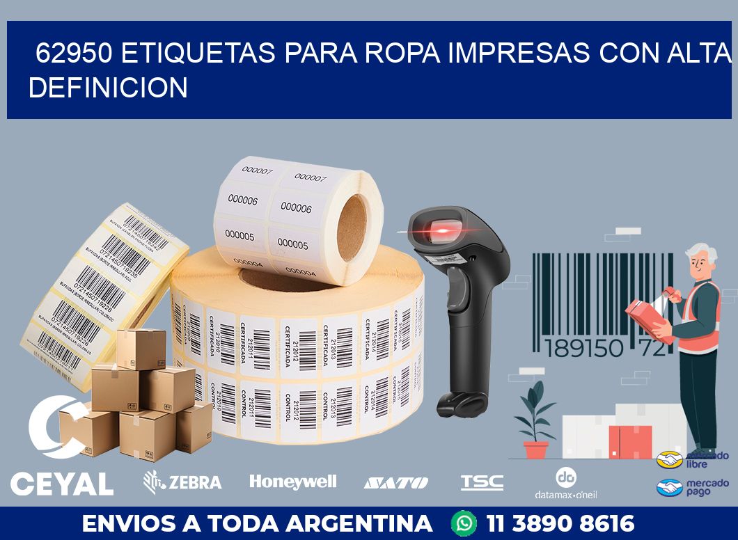 62950 ETIQUETAS PARA ROPA IMPRESAS CON ALTA DEFINICION