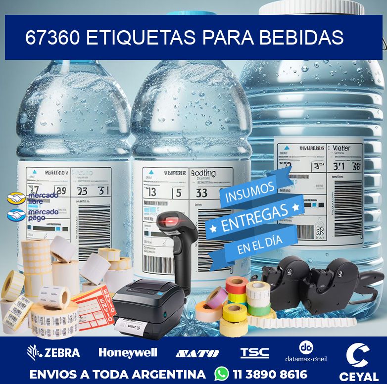 67360 ETIQUETAS PARA BEBIDAS
