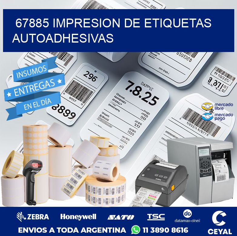 67885 IMPRESION DE ETIQUETAS AUTOADHESIVAS