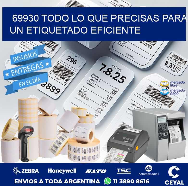69930 TODO LO QUE PRECISAS PARA UN ETIQUETADO EFICIENTE