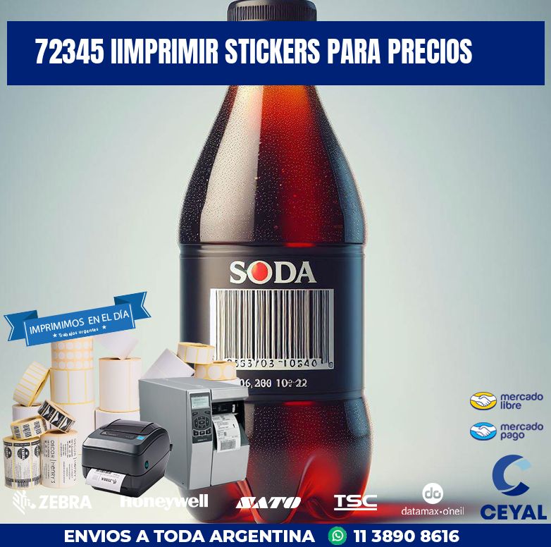 72345 IIMPRIMIR STICKERS PARA PRECIOS
