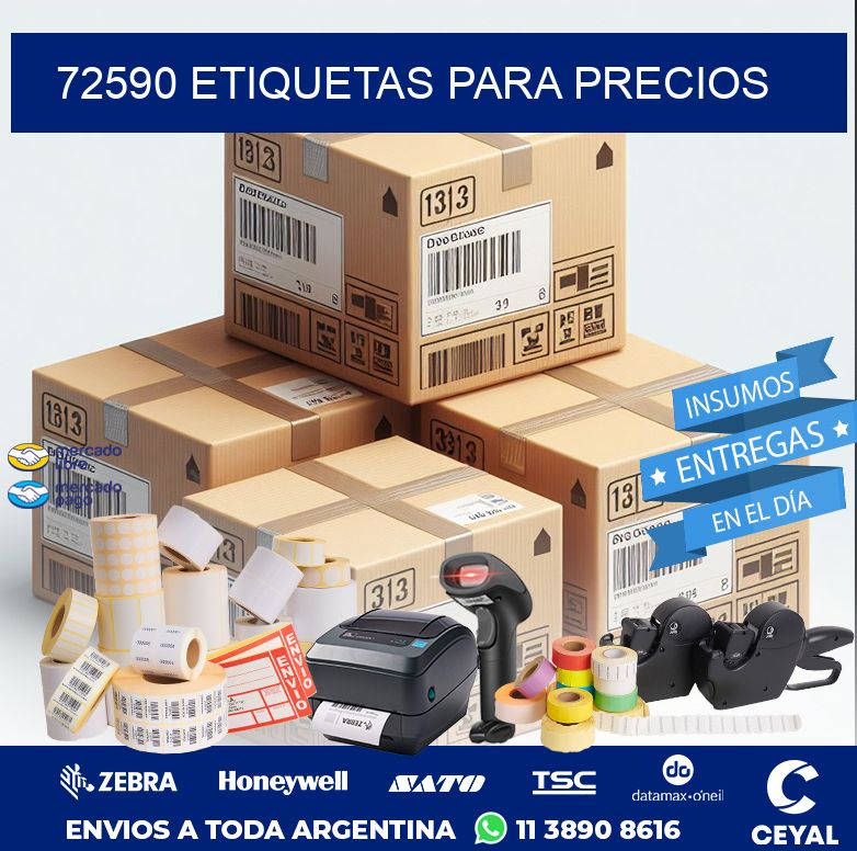 72590 ETIQUETAS PARA PRECIOS