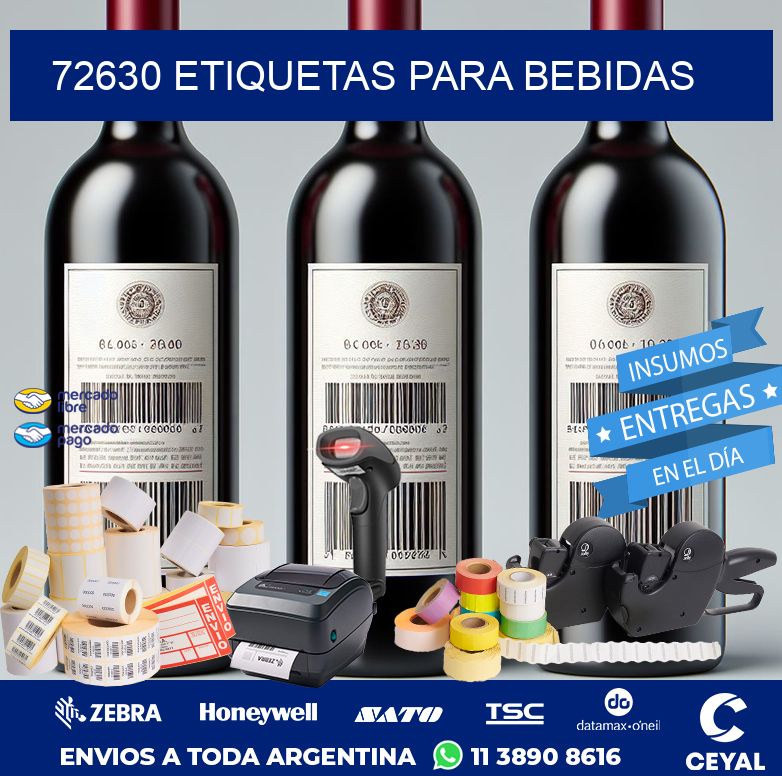 72630 ETIQUETAS PARA BEBIDAS