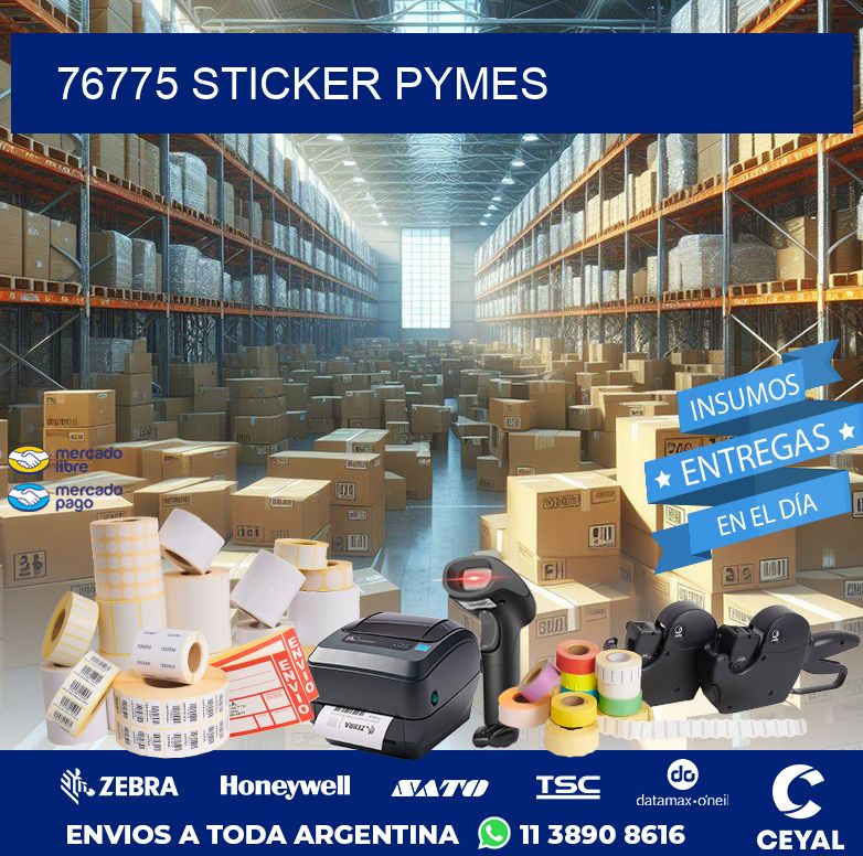 76775 STICKER PYMES