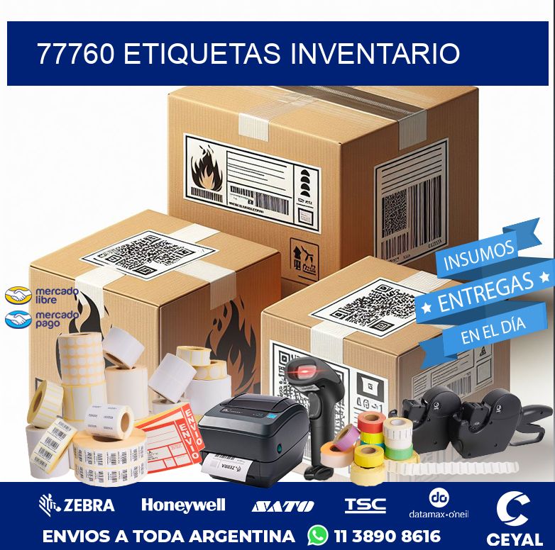 77760 ETIQUETAS INVENTARIO