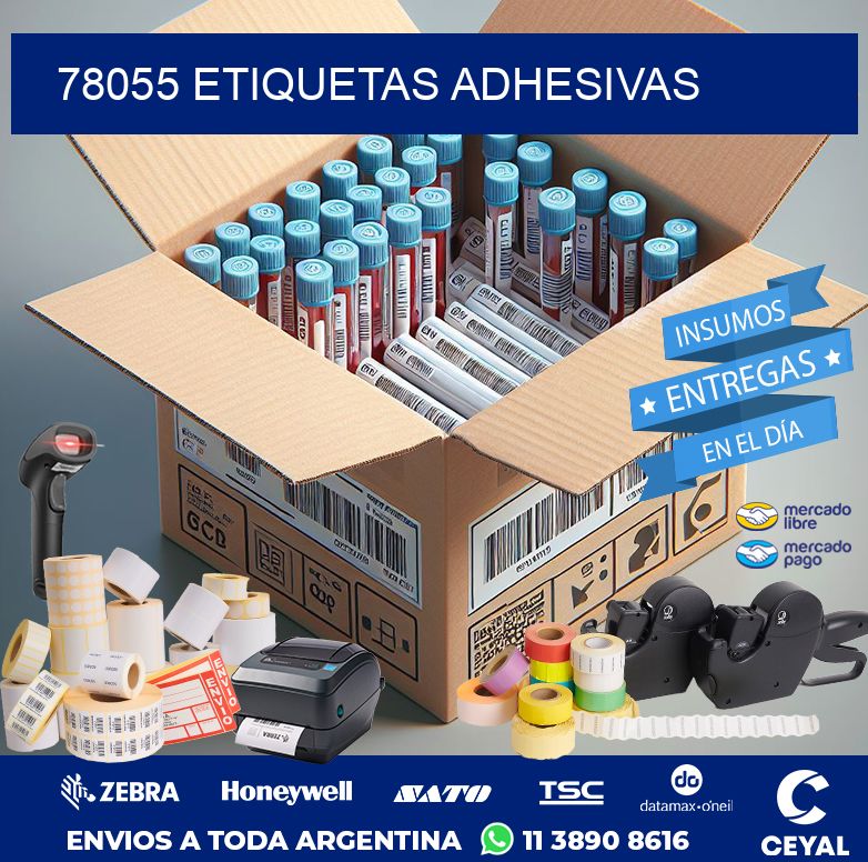 78055 ETIQUETAS ADHESIVAS