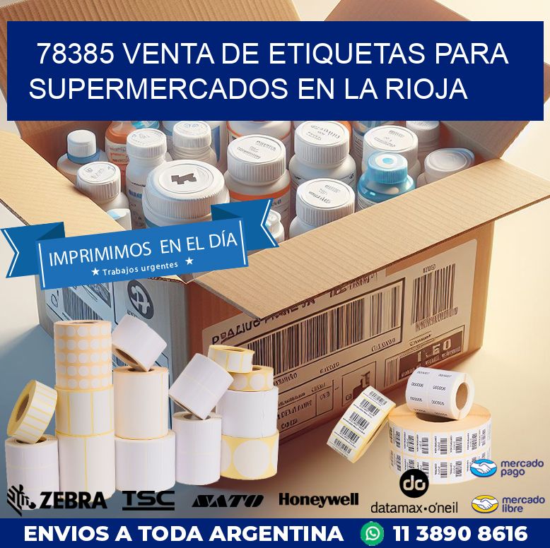 78385 VENTA DE ETIQUETAS PARA SUPERMERCADOS EN LA RIOJA