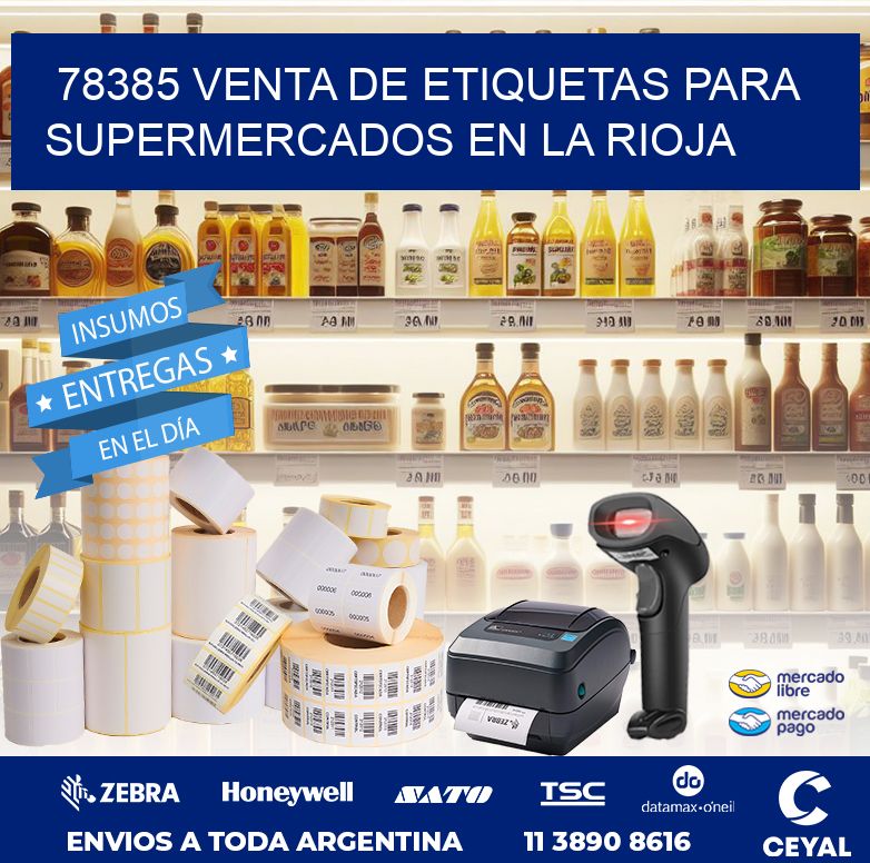 78385 VENTA DE ETIQUETAS PARA SUPERMERCADOS EN LA RIOJA