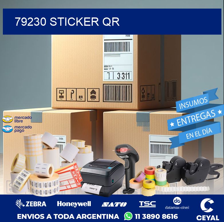 79230 STICKER QR