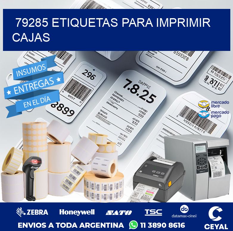 79285 ETIQUETAS PARA IMPRIMIR CAJAS